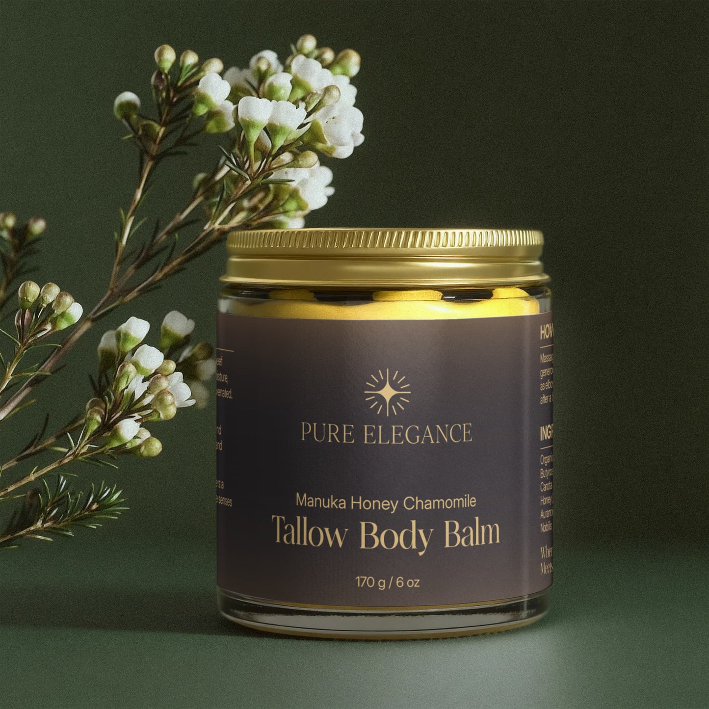 Manuka Honey Chamomile Tallow Body Balm
