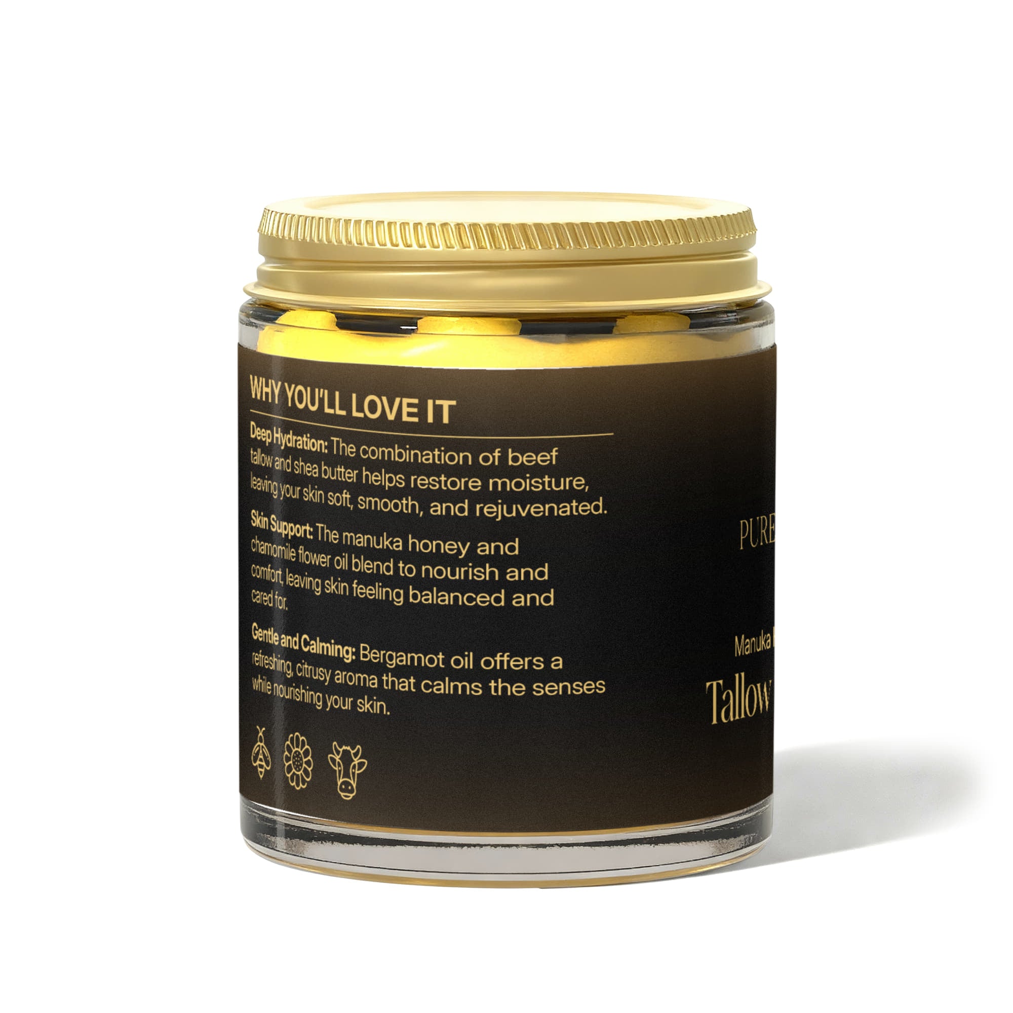 Manuka Honey Chamomile Tallow Body Balm
