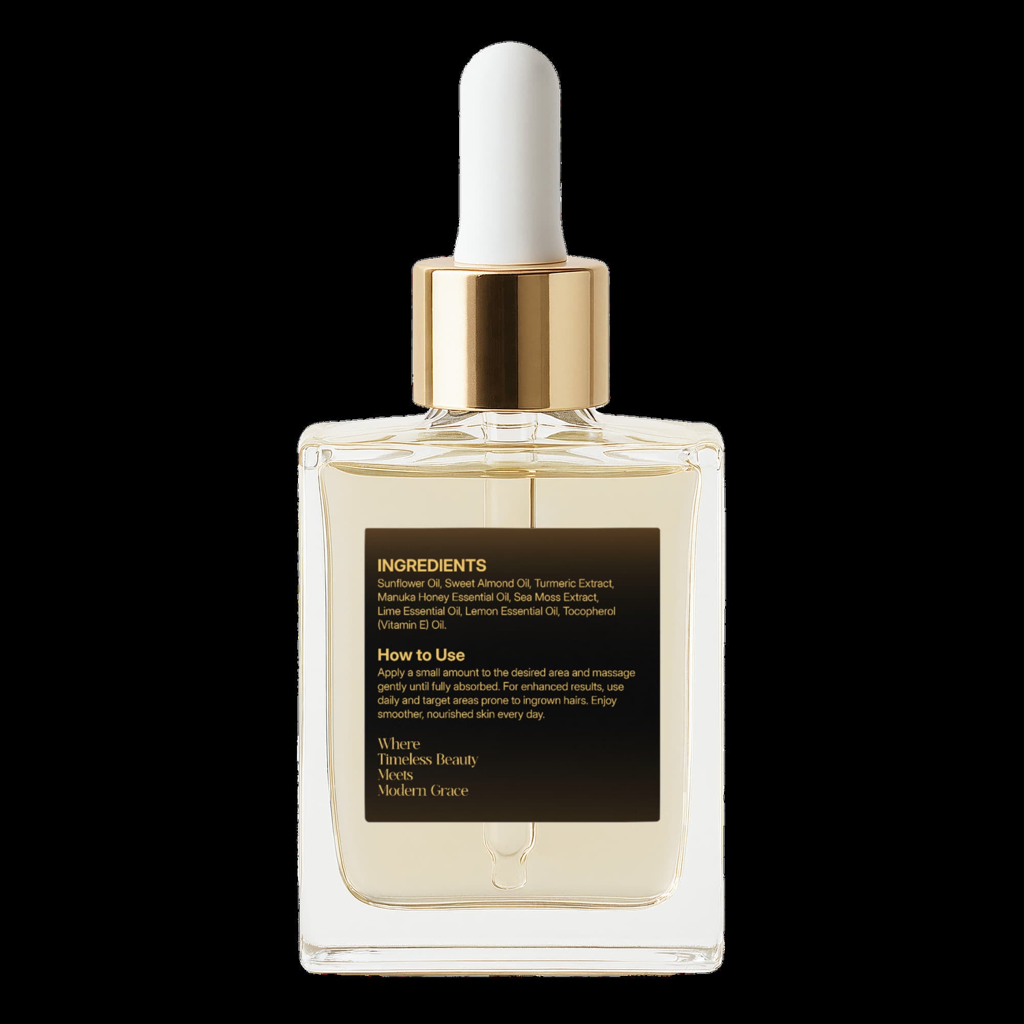 Manuka Honey Sea Moss Post-Shave Body Oil