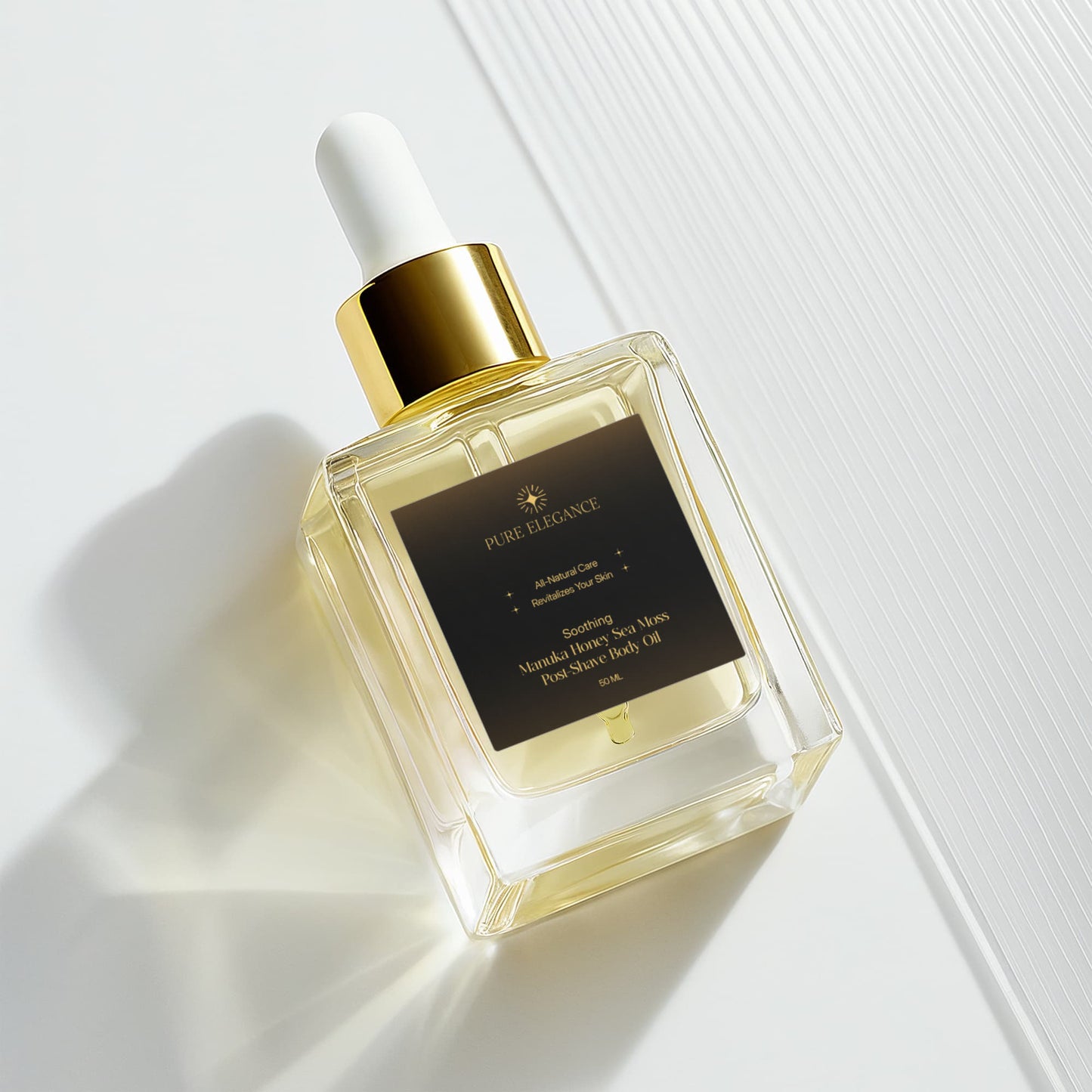 Manuka Honey Sea Moss Post-Shave Body Oil